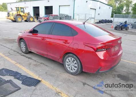 2021 Hyundai Accent Se from USA, damaged, VIN 3KPC24A67ME146362